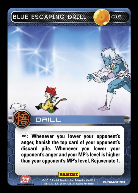 Blue Escaping Drill (FOIL)